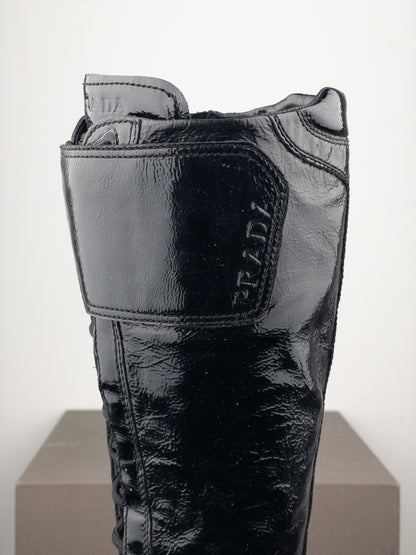 Prada 2000s Americas Cup Sneaker Boots