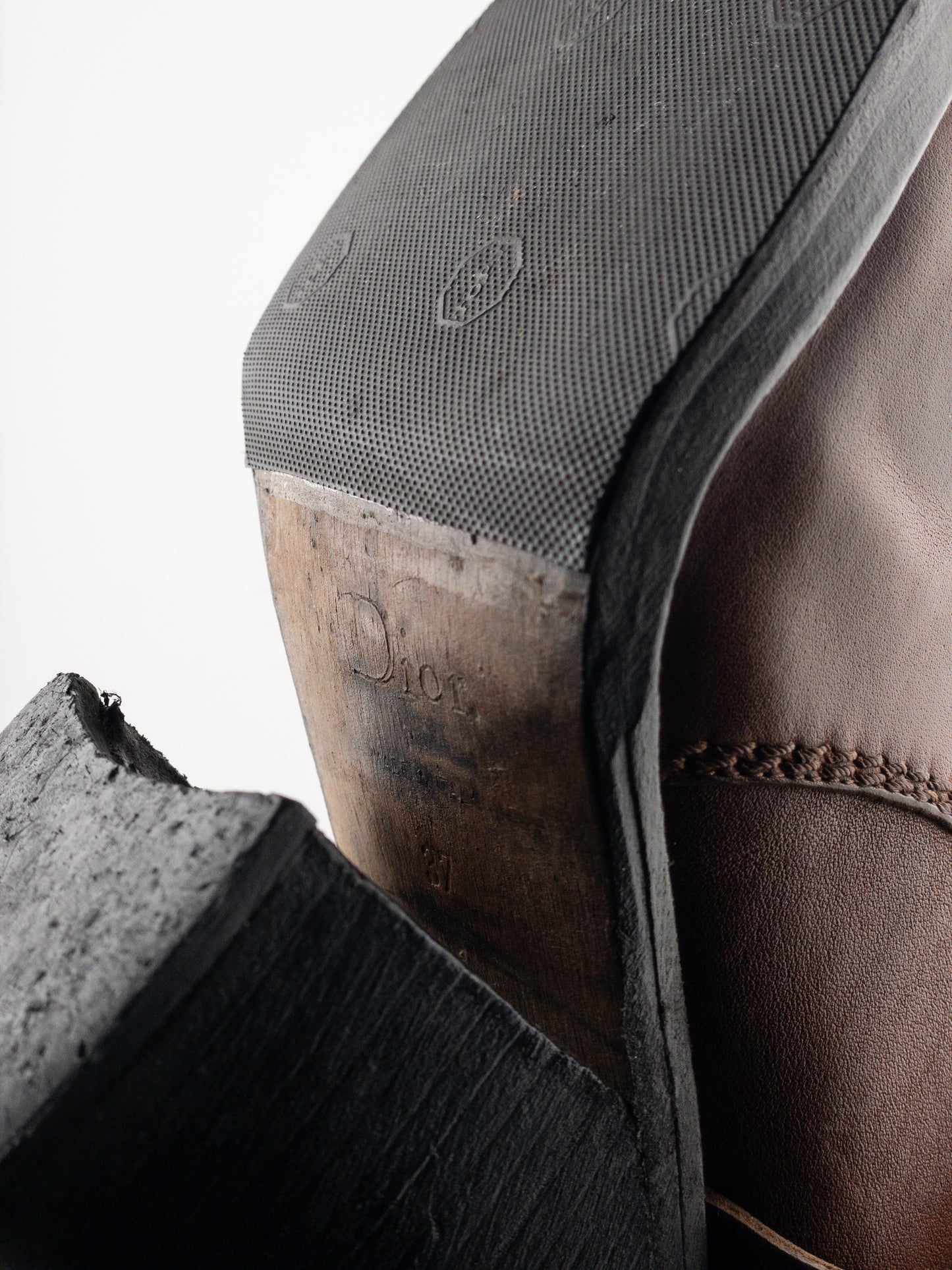 Dior by Galliano AW06 ‘Diorider’ Overknee Cowboy Biker Heel Boots