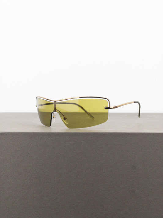 Gucci by Tom Ford 2000s GG2683/S Wrap Mask Shield Sunglasses