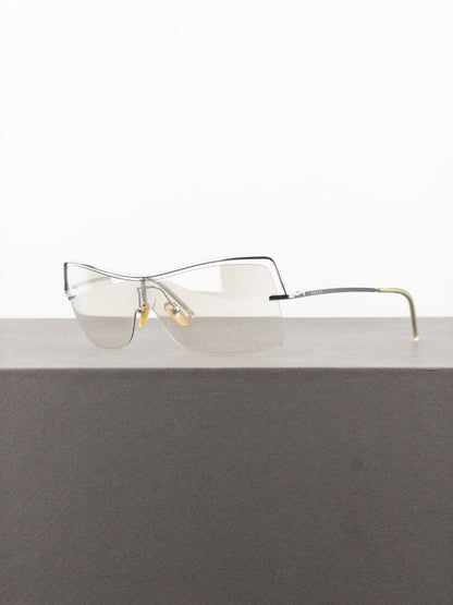Gucci by Tom Ford 2000s GG2683/S Wrap Mask Shield Sunglasses