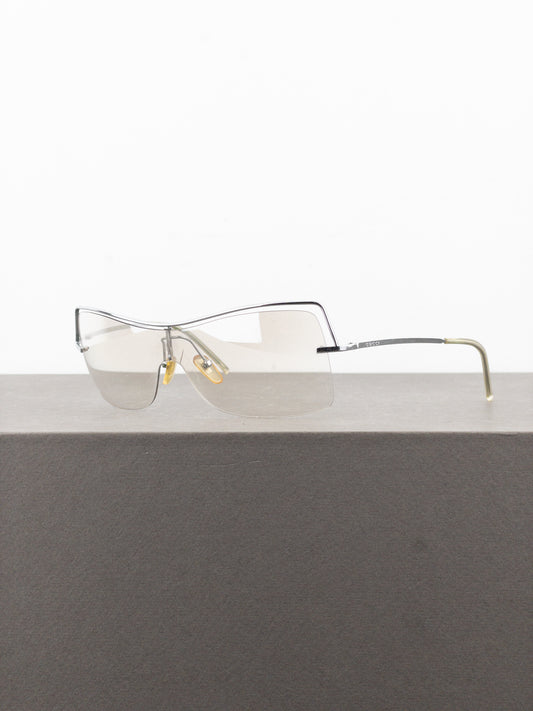 Gucci by Tom Ford 2000s GG2683/S Wrap Mask Shield Sunglasses