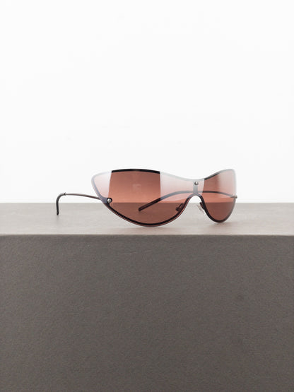 Gucci by Tom Ford SS01 GG2665/S Wrap Mask Shield Cat Eye Sunglasses