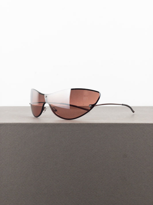 Gucci by Tom Ford SS01 GG2665/S Wrap Mask Shield Cat Eye Sunglasses