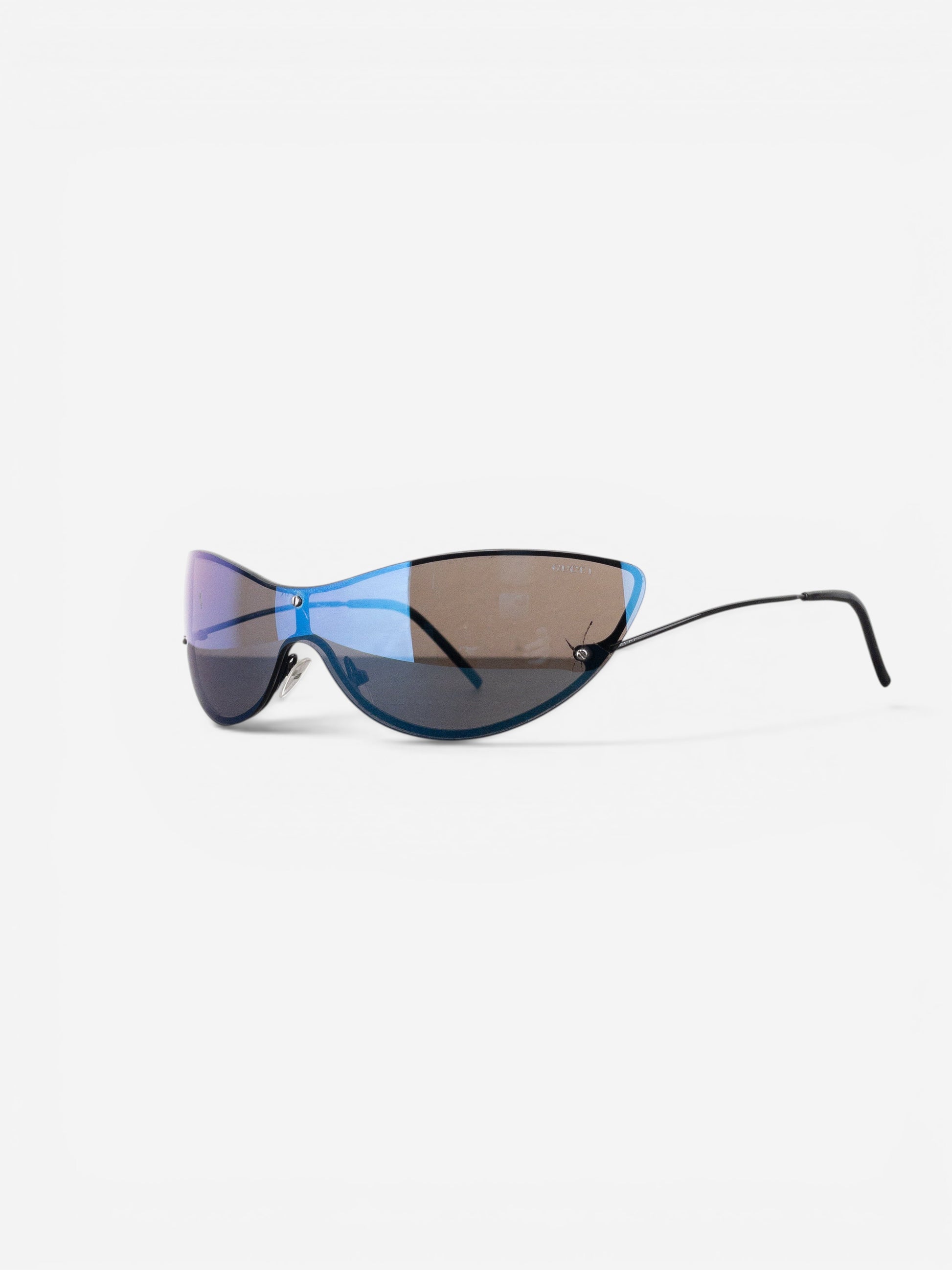 Gucci by Tom Ford SS01 GG2665/S Wrap Mask Shield Cat Eye Sunglasses