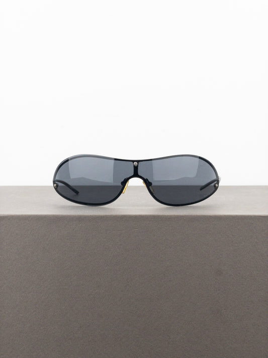Gucci by Tom Ford SS01 GG1658 Wrap Shield Sunglasses