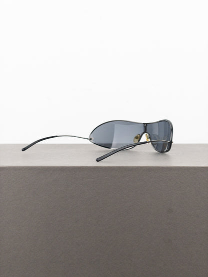 Gucci by Tom Ford SS01 GG1658 Wrap Shield Sunglasses