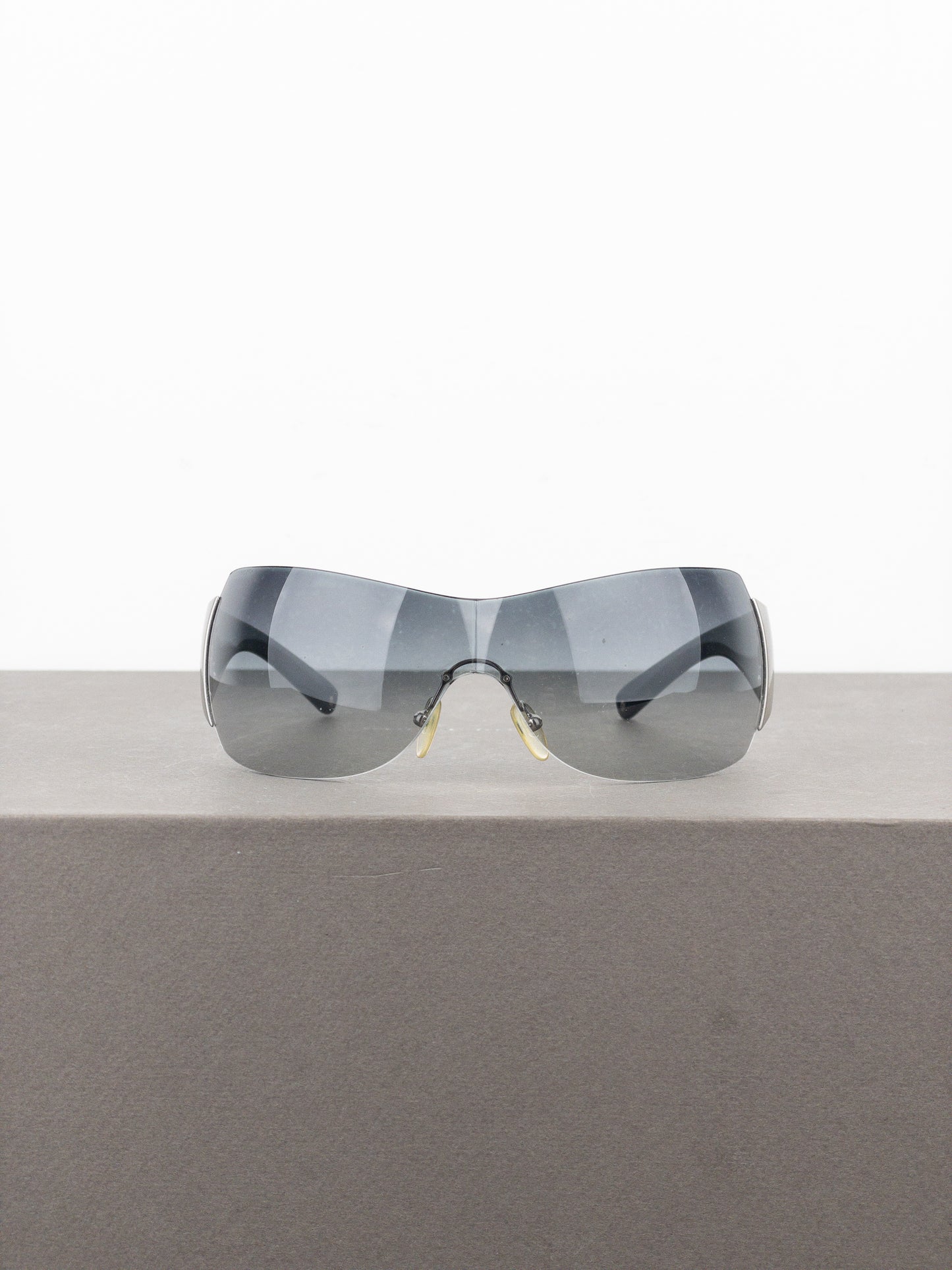 Prada SS04 ‘SPR04I’ Wrap Mask Shield Sunglasses