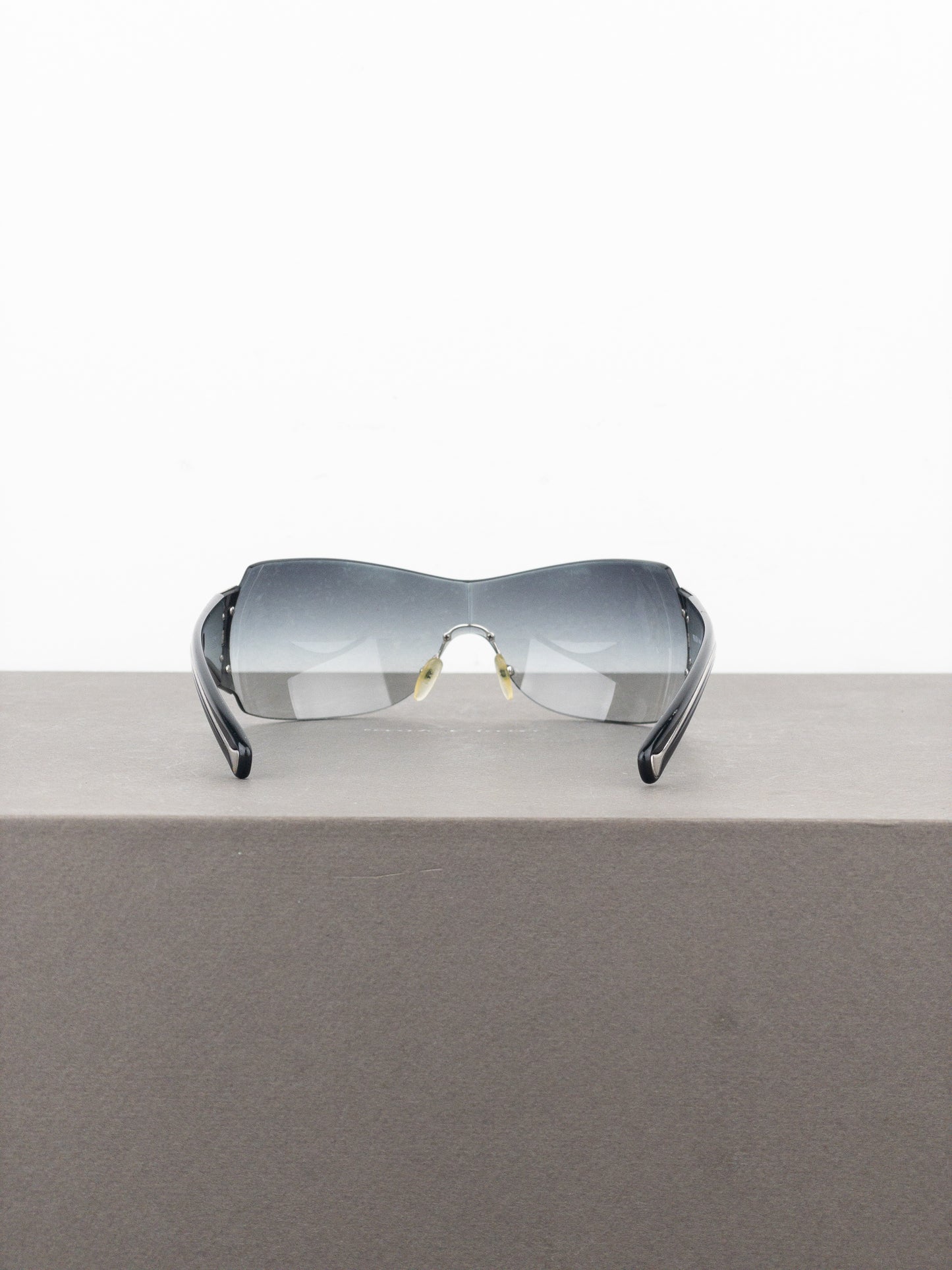 Prada SS04 ‘SPR04I’ Wrap Mask Shield Sunglasses