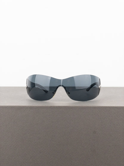 Prada SS04 ‘SPR72G’ Star Wrap Mask Shield Sunglasses