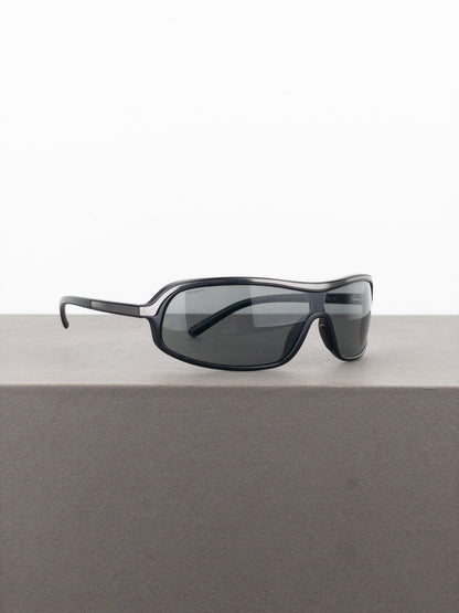Prada SS04 ‘SPS06D’ Sports Wrap Mask Shield Sunglasses