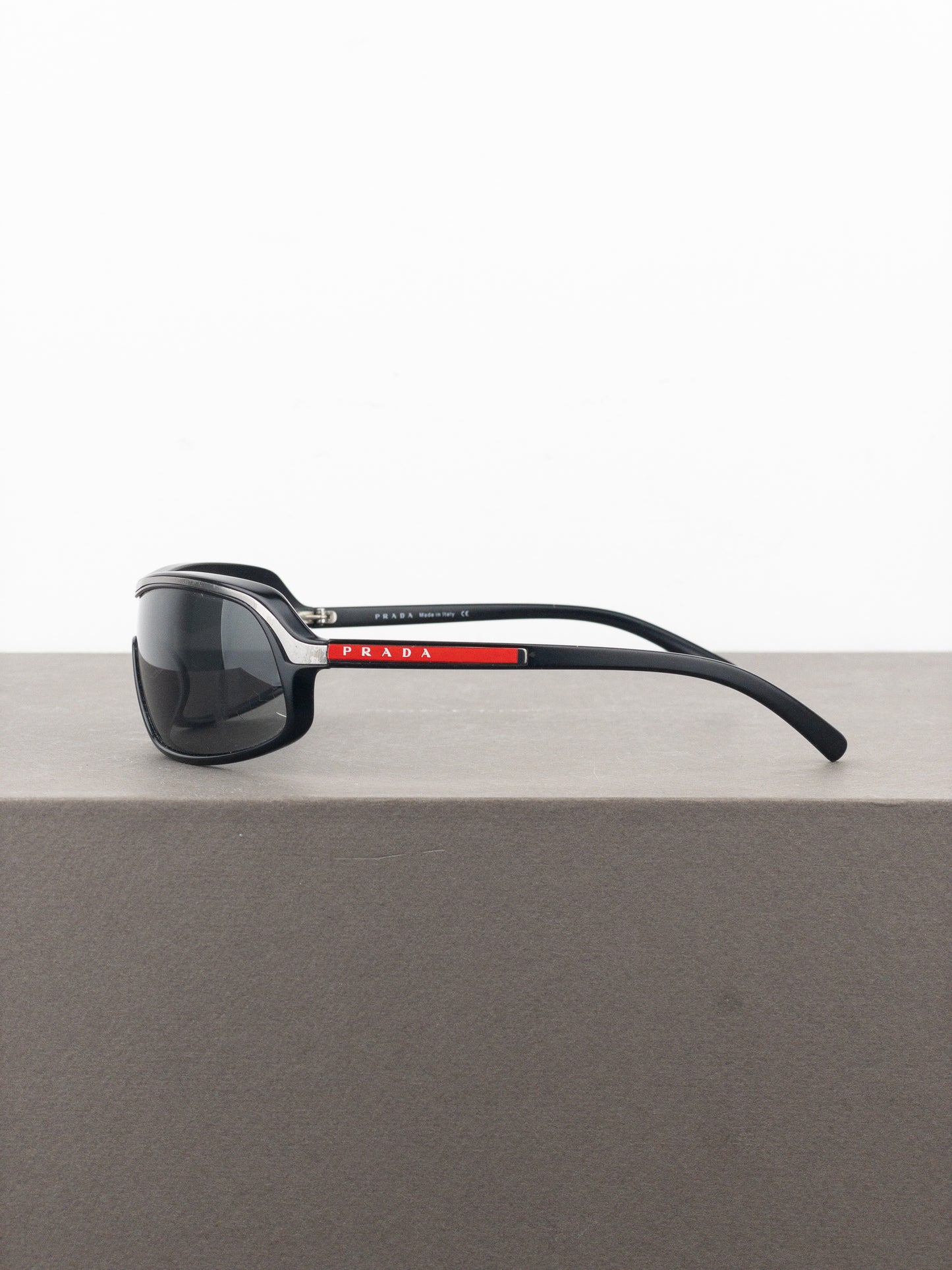Prada SS04 ‘SPS06D’ Sports Wrap Mask Shield Sunglasses