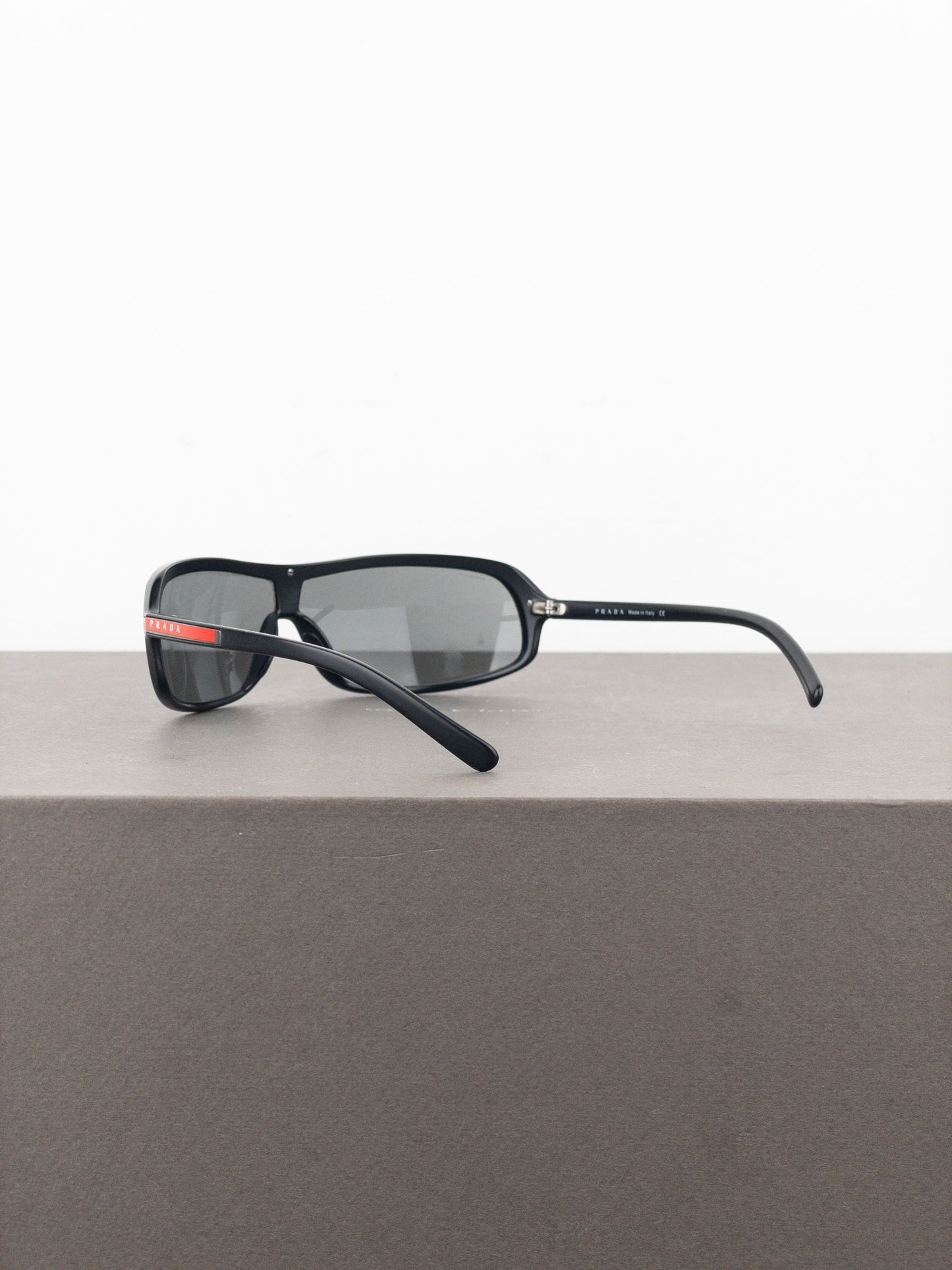 Prada SS04 ‘SPS06D’ Sports Wrap Mask Shield Sunglasses