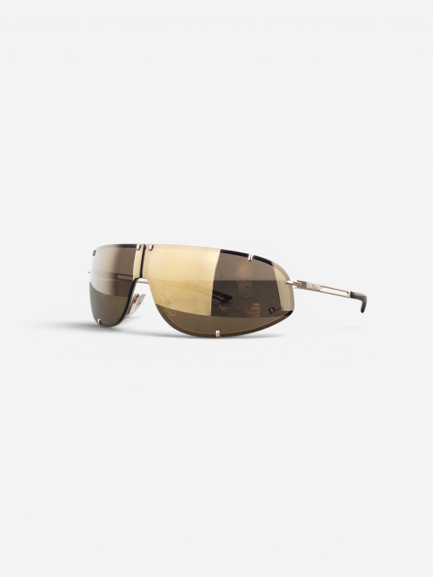 Dior by Galliano AW00 ‘Cossack’ Wrap Mask Shield Sunglasses