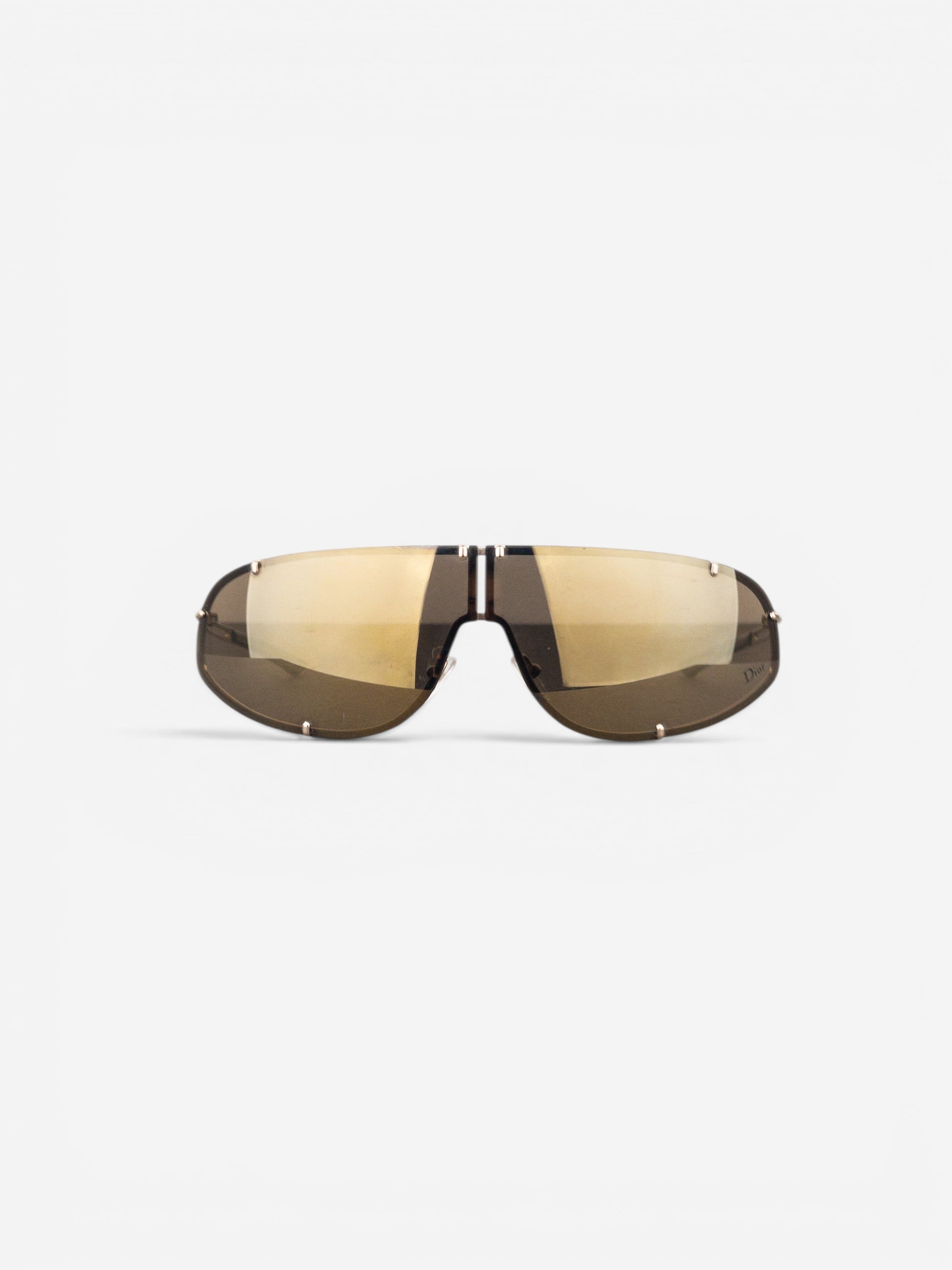 Dior by Galliano AW00 ‘Cossack’ Wrap Mask Shield Sunglasses – photo 2