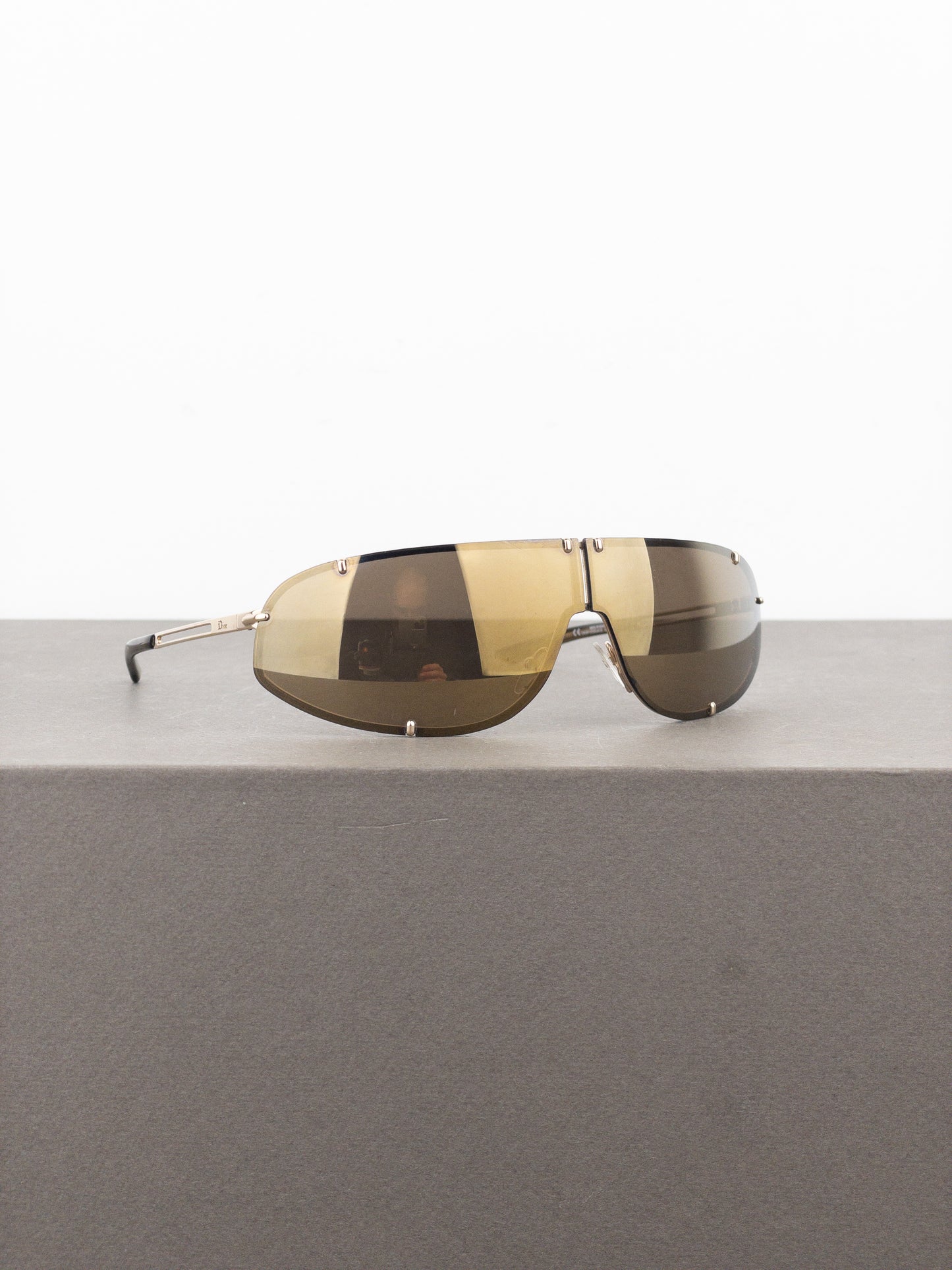 Dior by Galliano AW00 ‘Cossack’ Wrap Mask Shield Sunglasses