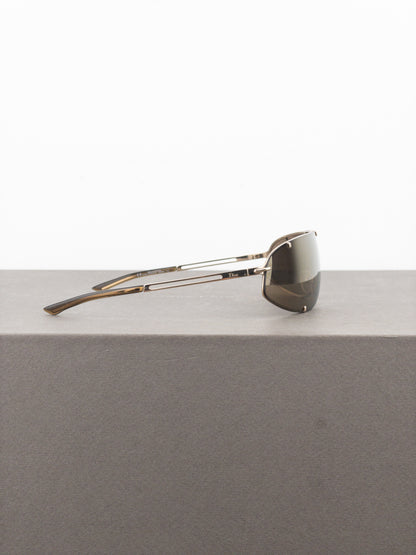 Dior by Galliano AW00 ‘Cossack’ Wrap Mask Shield Sunglasses