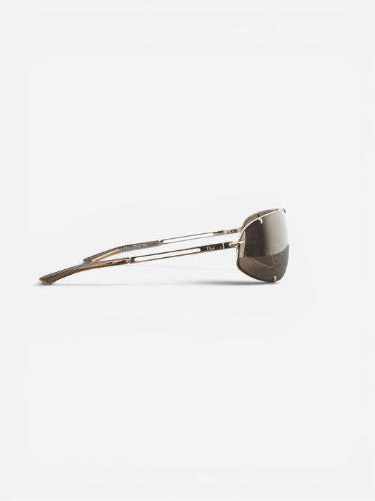 Dior by Galliano AW00 ‘Cossack’ Wrap Mask Shield Sunglasses – photo 4