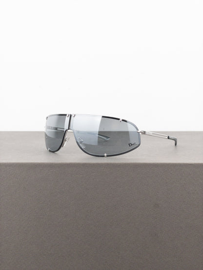 Dior by Galliano AW00 ‘Cossack’ Wrap Mask Shield Sunglasses