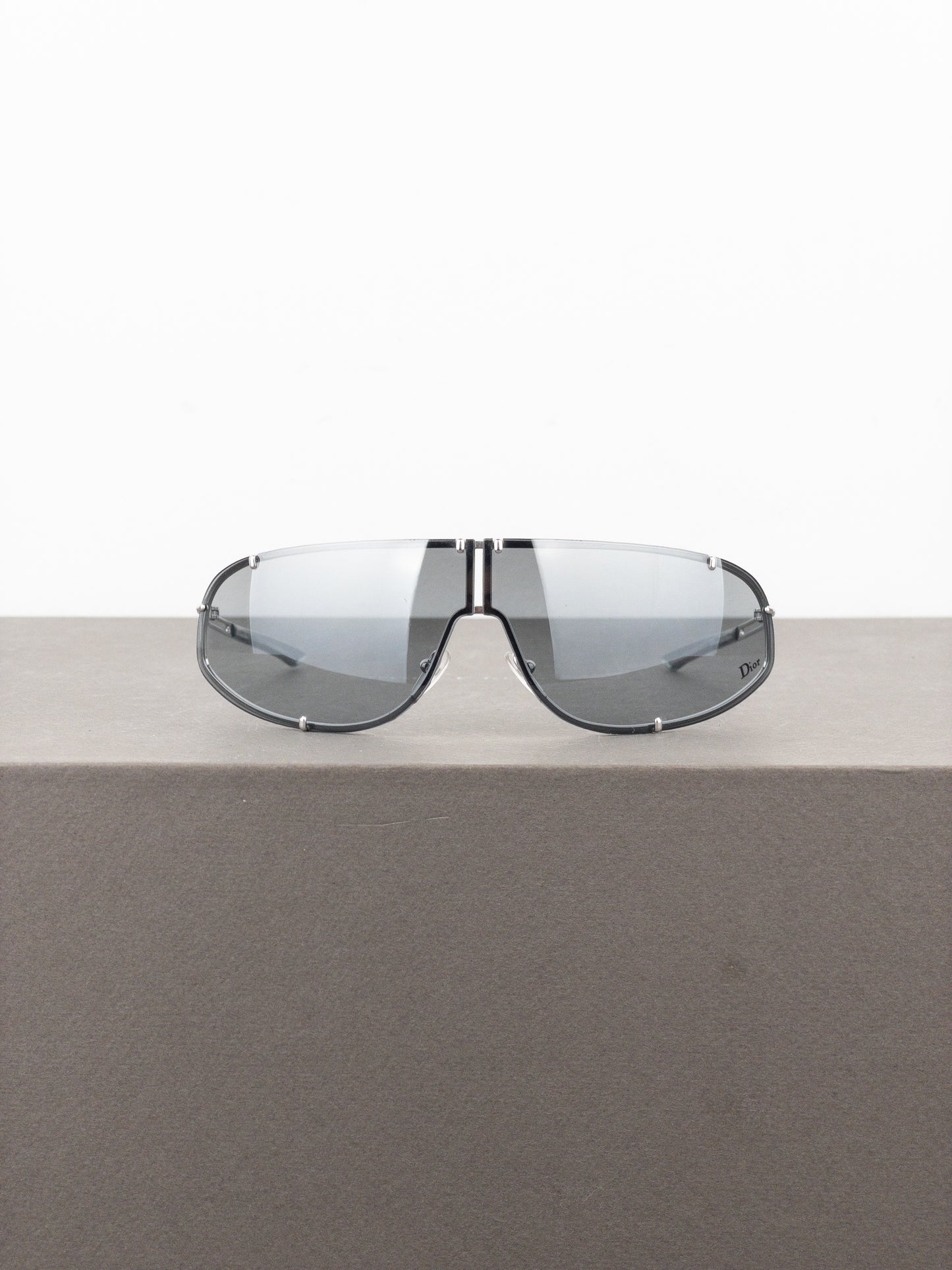 Dior by Galliano AW00 ‘Cossack’ Wrap Mask Shield Sunglasses