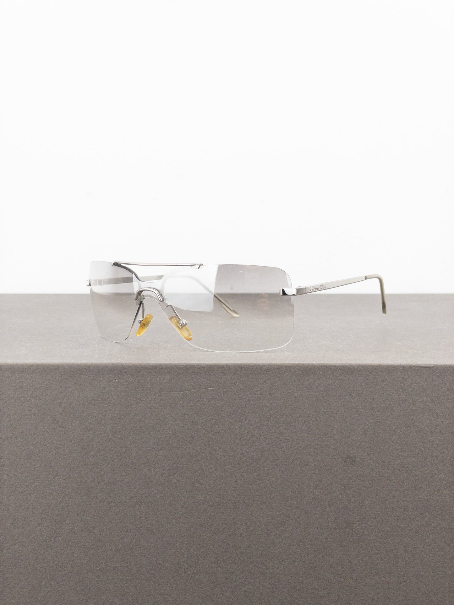 Dior by Galliano 2000s ‘Mini Motard’ Wrap Mask Shield Sunglasses