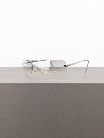 Dior by Galliano 2000s ‘Mini Motard’ Wrap Mask Shield Sunglasses