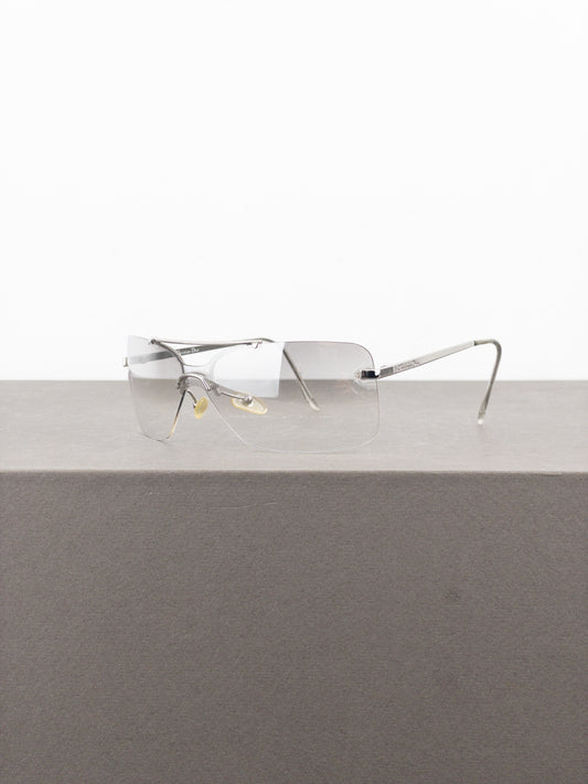 Dior by Galliano 2000s ‘Mini Motard’ Wrap Mask Shield Sunglasses