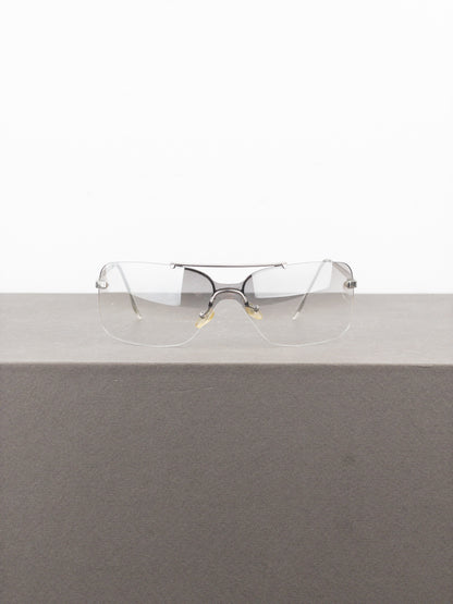 Dior by Galliano 2000s ‘Mini Motard’ Wrap Mask Shield Sunglasses