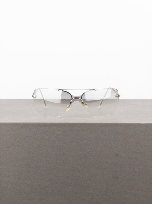 Dior by Galliano 2000s ‘Mini Motard’ Wrap Mask Shield Sunglasses