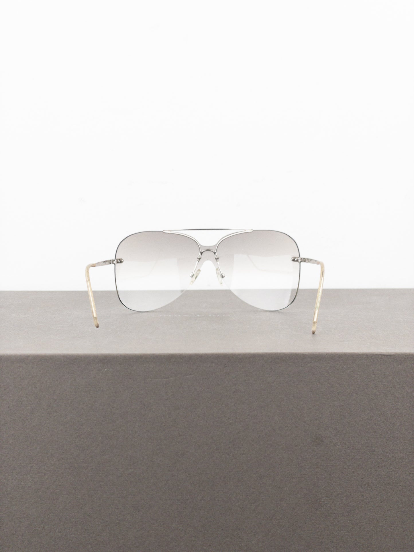 Dior by Galliano 2000s ‘Aviator’ Wrap Mask Shield Sunglasses