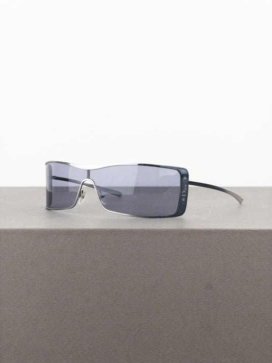 Dior by Galliano 2000s ‘Ragga 2’ Shield Mask Wrap Sunglasses