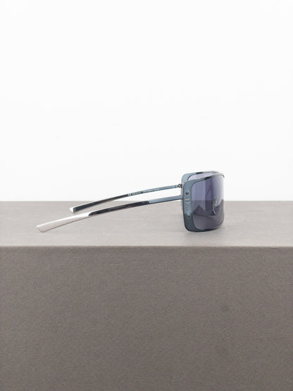 Dior by Galliano 2000s ‘Ragga 2’ Shield Mask Wrap Sunglasses