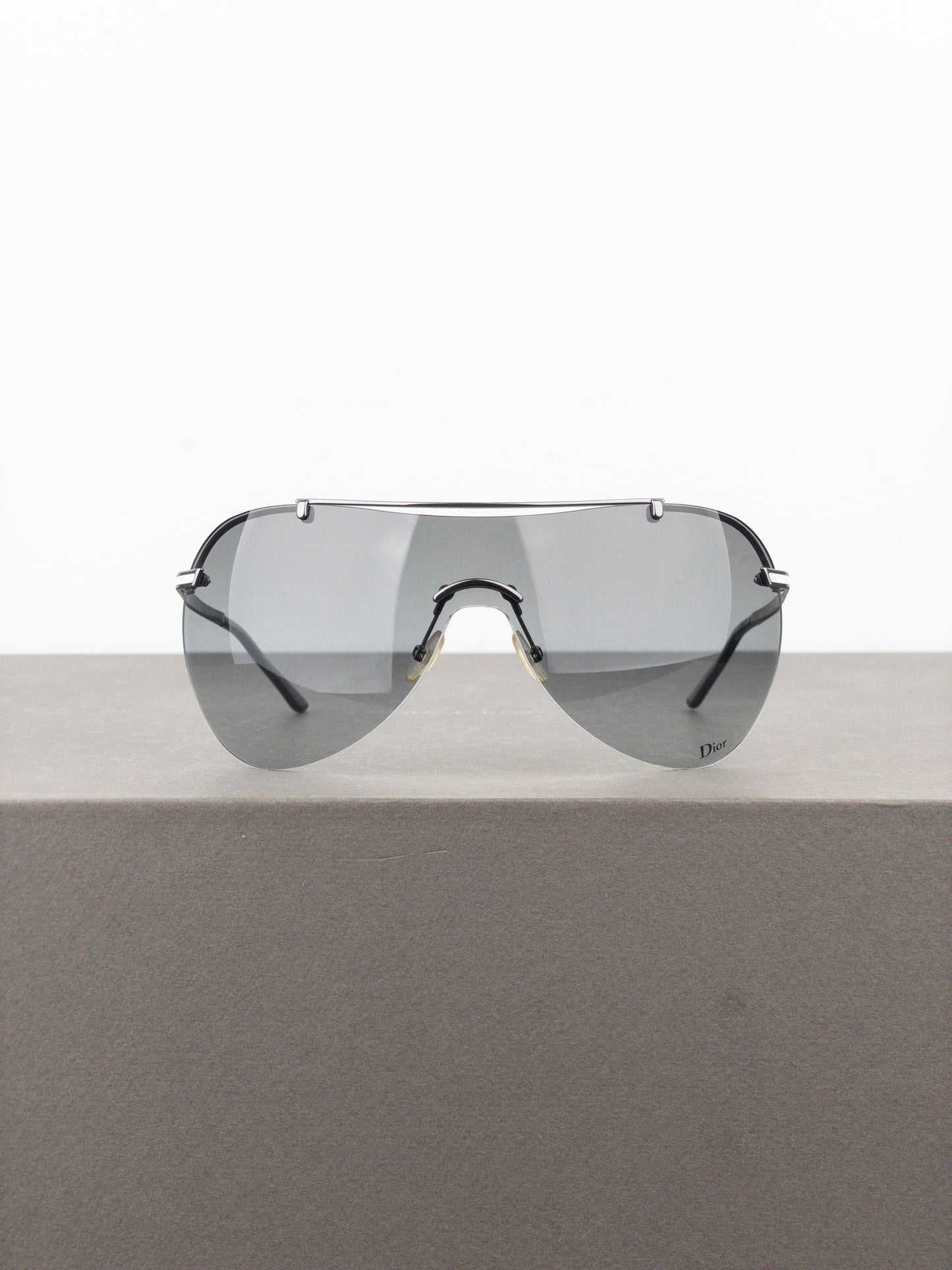 Dior by Galliano 2000s ‘Air 1’ Wrap Mask Shield Sunglasses