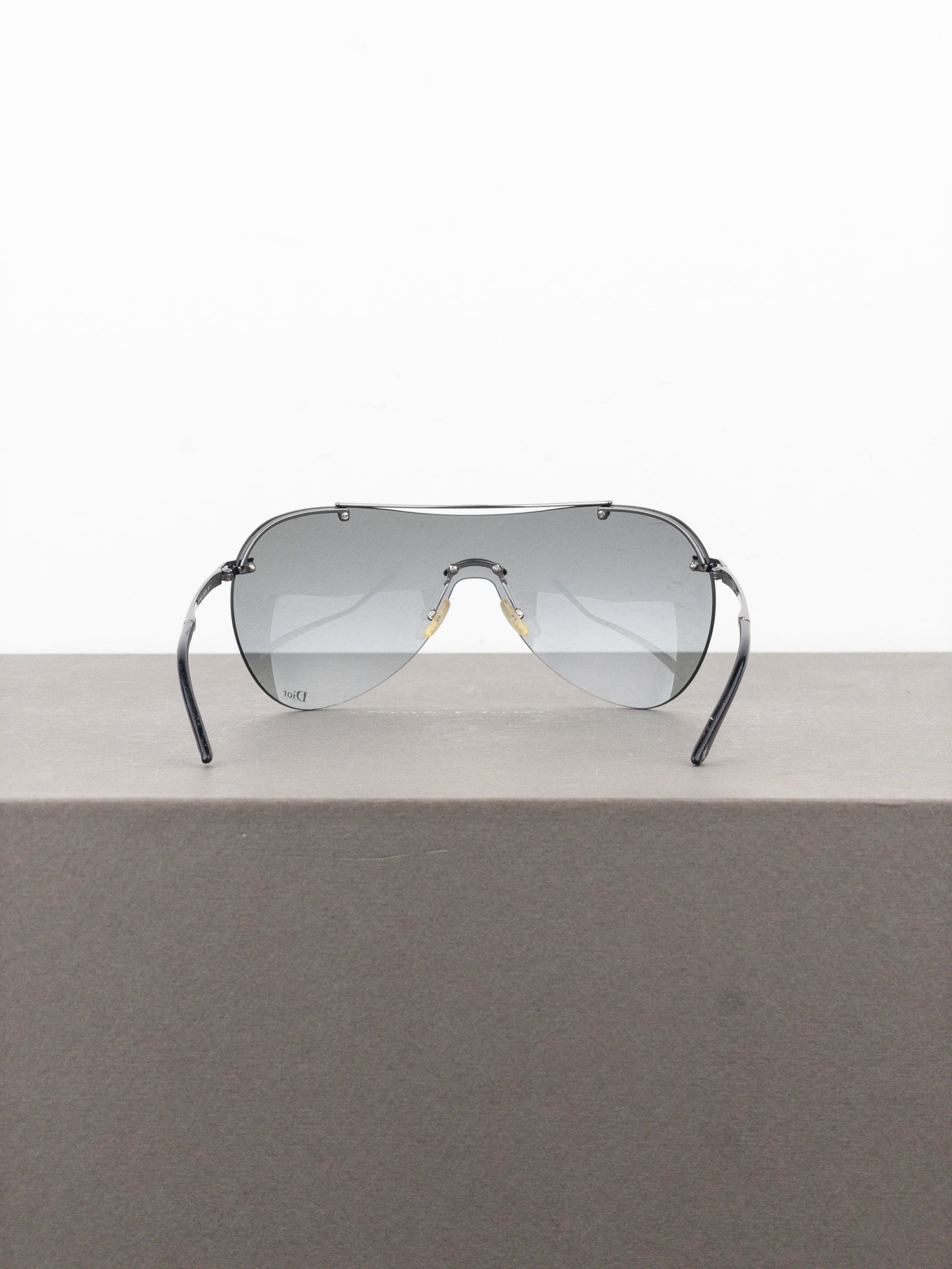 Dior by Galliano 2000s ‘Air 1’ Wrap Mask Shield Sunglasses