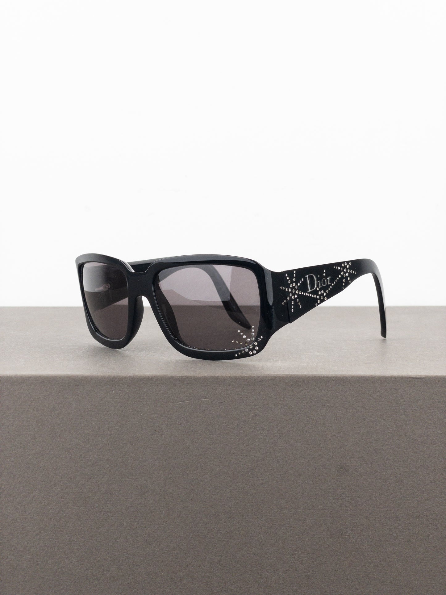 Dior by Galliano 2000s ‘Spidior 1’ Swarovski Rhinestone Sunglasses