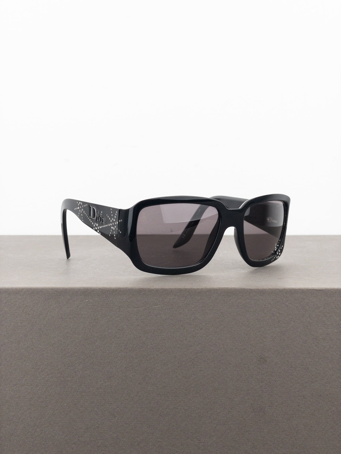 Dior by Galliano 2000s ‘Spidior 1’ Swarovski Rhinestone Sunglasses
