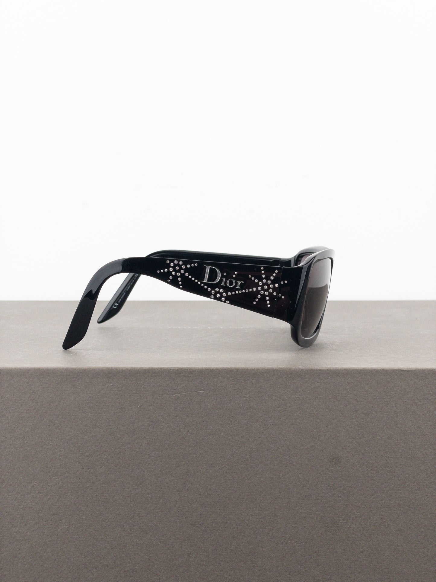 Dior by Galliano 2000s ‘Spidior 1’ Swarovski Rhinestone Sunglasses