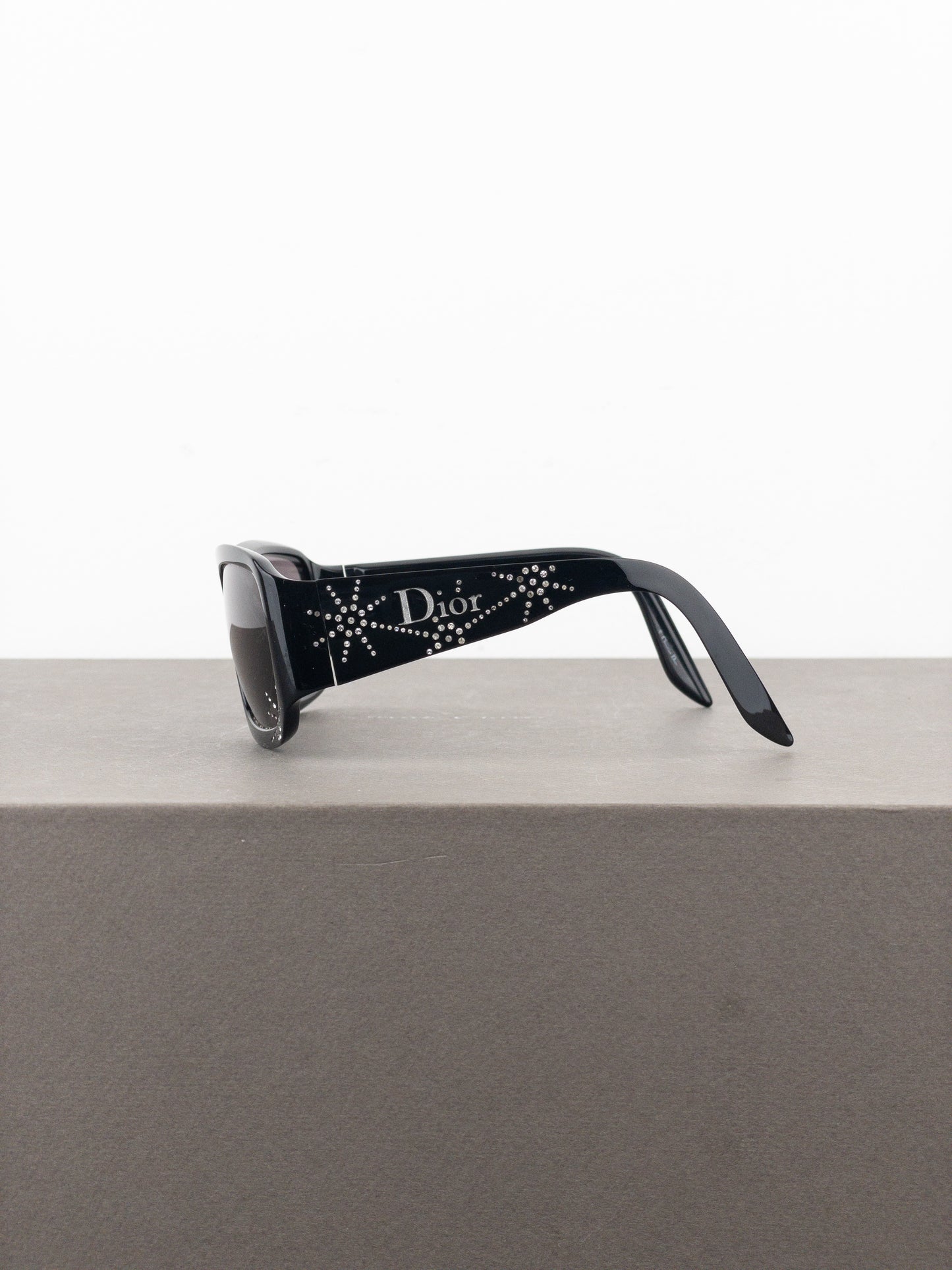 Dior by Galliano 2000s ‘Spidior 1’ Swarovski Rhinestone Sunglasses