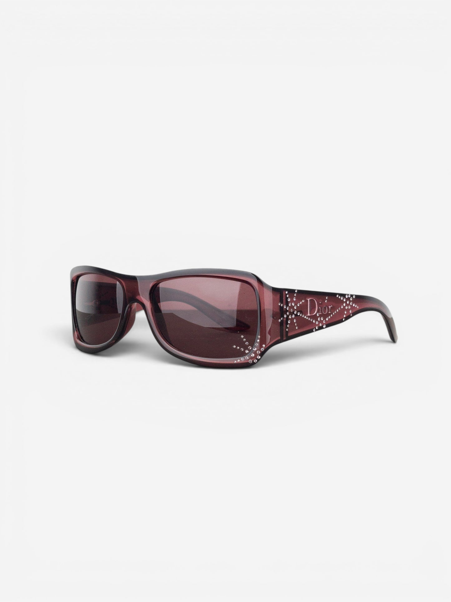Dior by Galliano 2000s ‘Spidior 1’ Swarovski Rhinestone Sunglasses