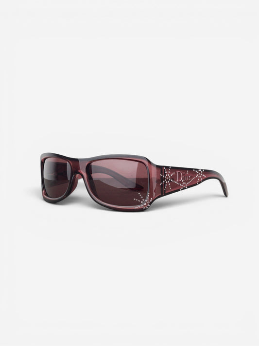 Dior by Galliano 2000s ‘Spidior 1’ Swarovski Rhinestone Sunglasses