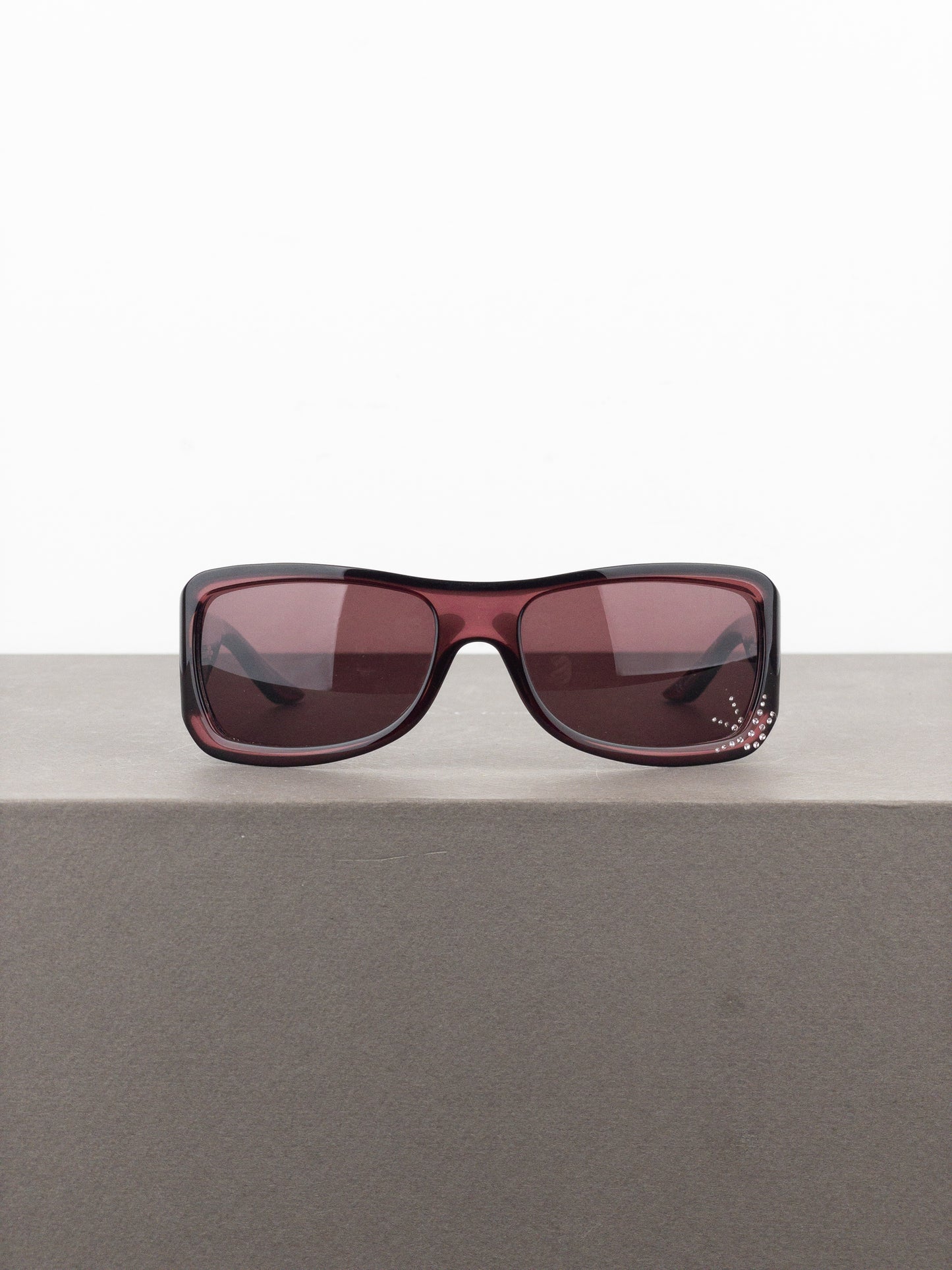 Dior by Galliano 2000s ‘Spidior 1’ Swarovski Rhinestone Sunglasses