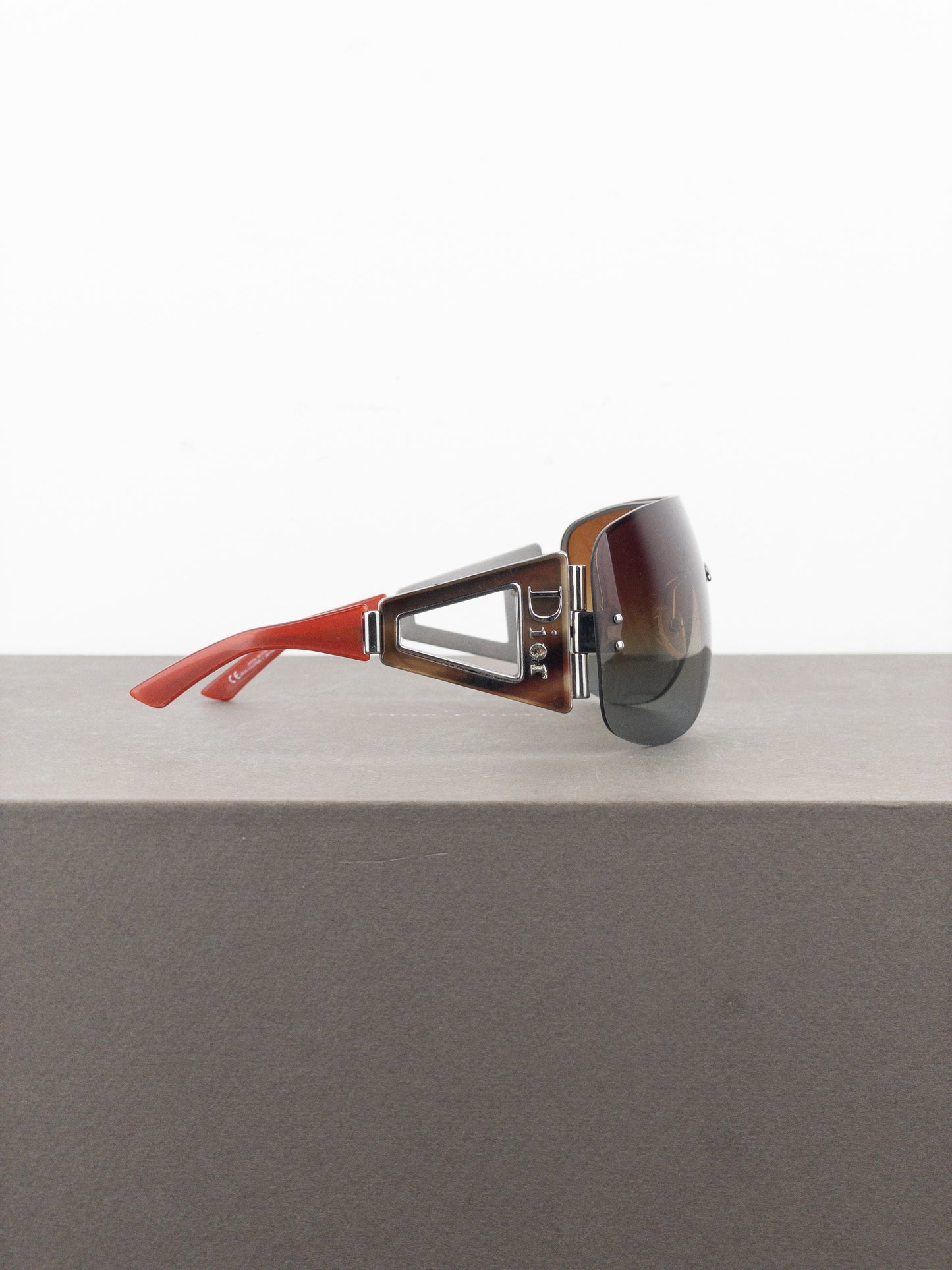 Dior by Galliano 2000s ‘Escrime 1’ Wrap Mask Shield Sunglasses