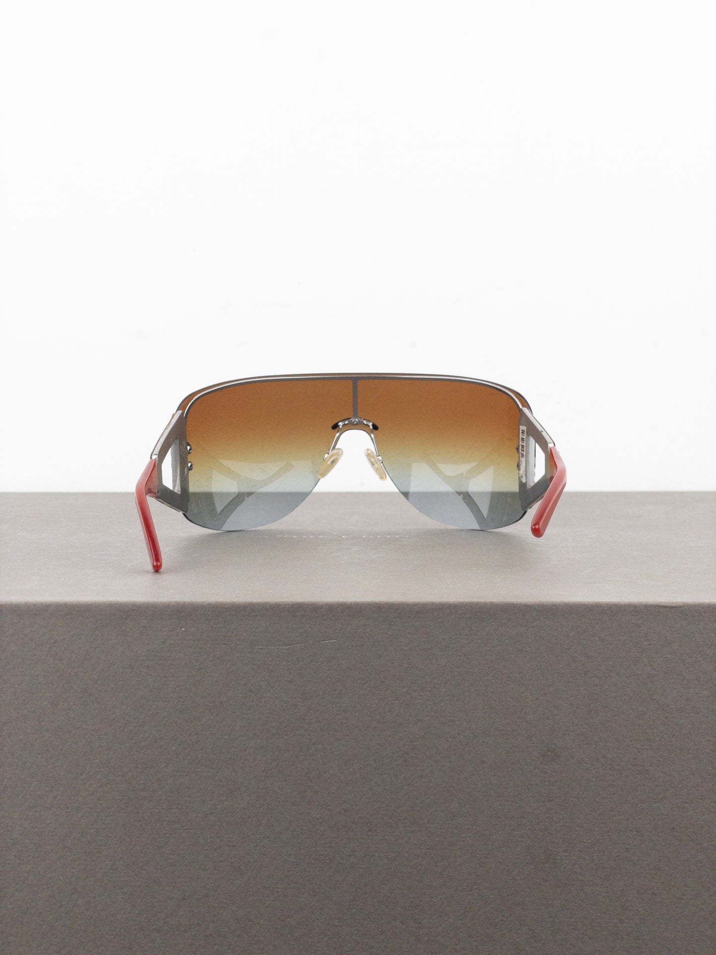 Dior by Galliano 2000s ‘Escrime 1’ Wrap Mask Shield Sunglasses