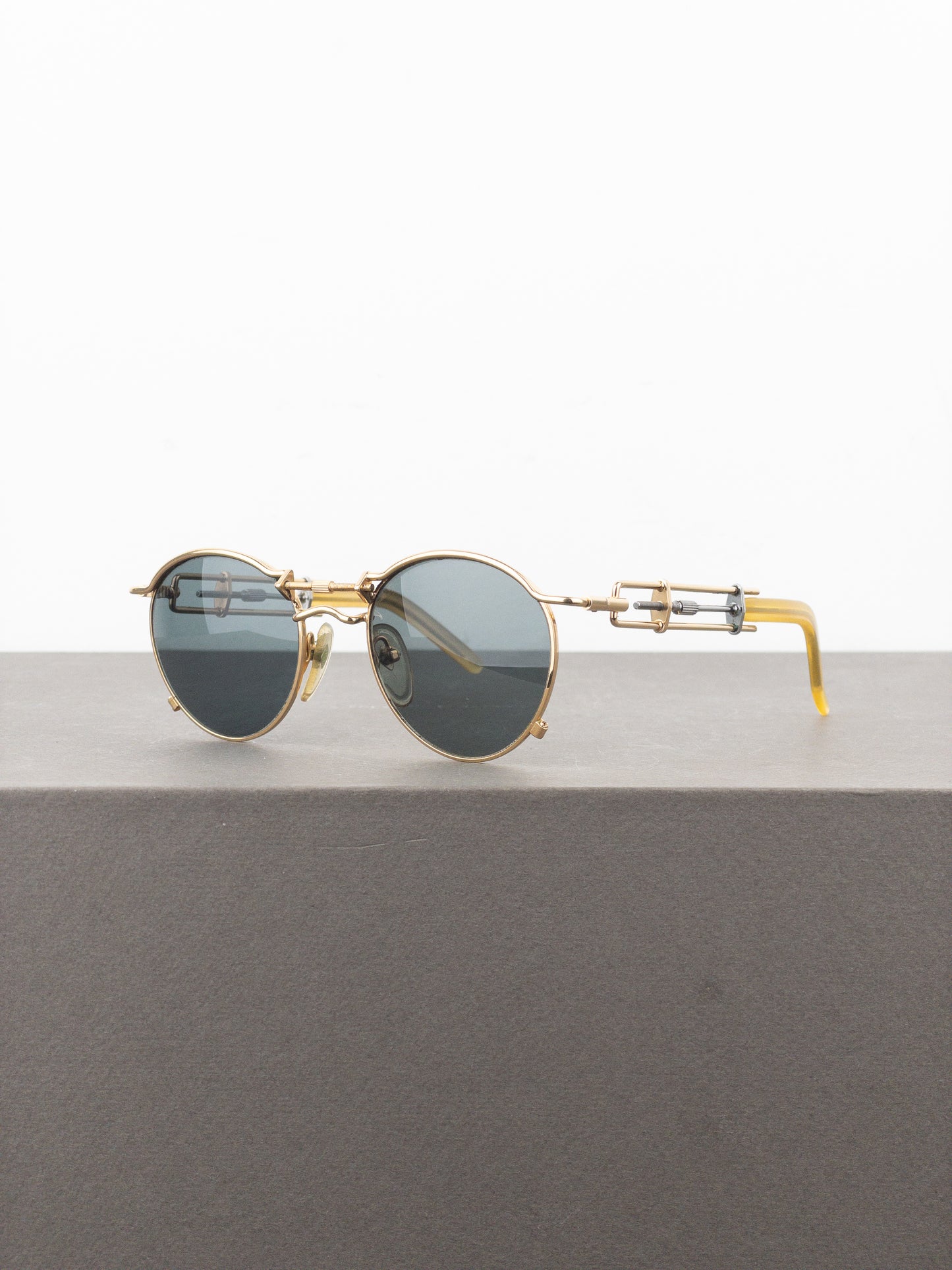 Jean Paul Gaultier 1990s 56-0174 ‘Tupac’ Screw Sunglasses