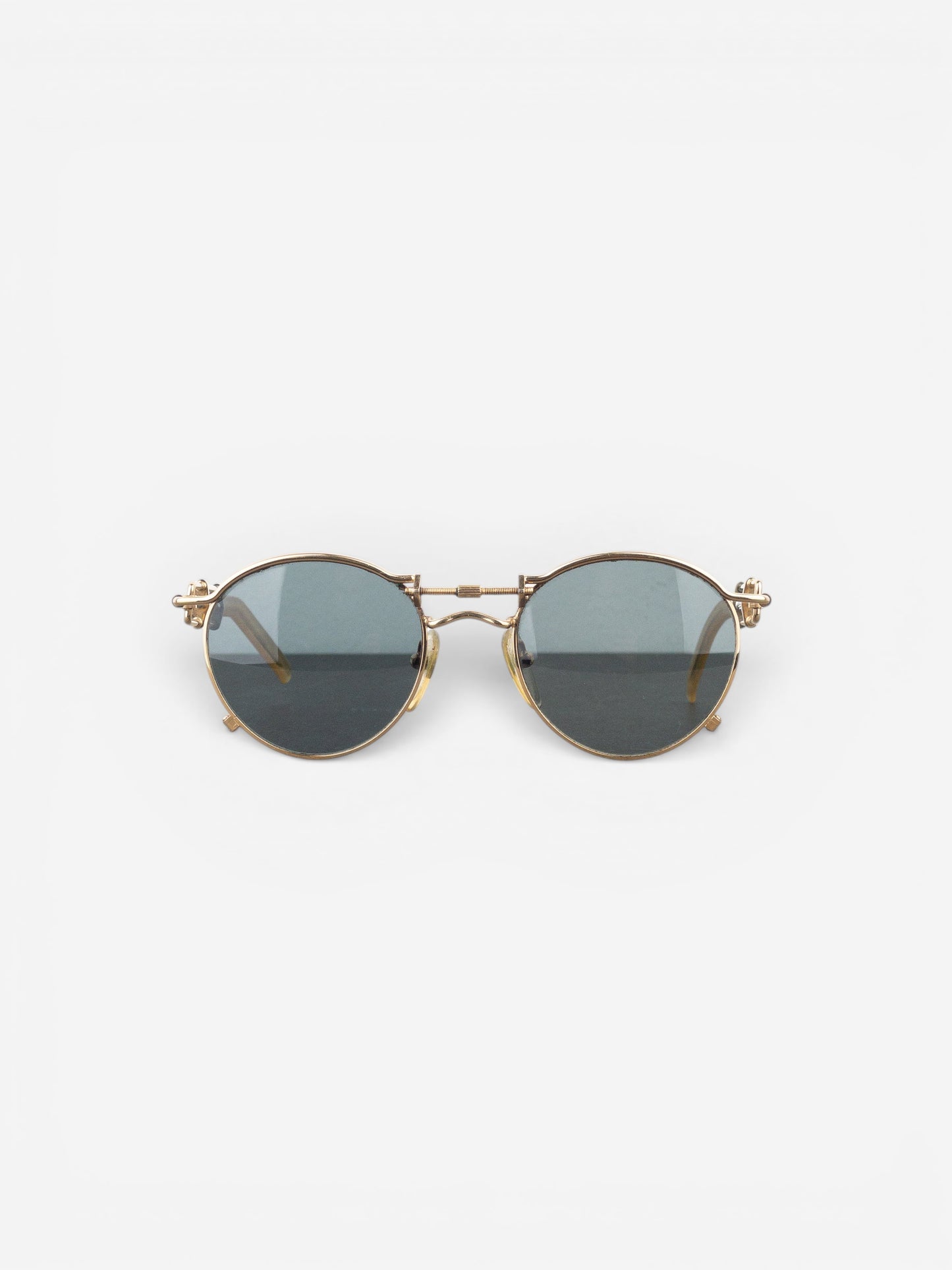 Jean Paul Gaultier 1990s 56-0174 ‘Tupac’ Screw Sunglasses – photo 2