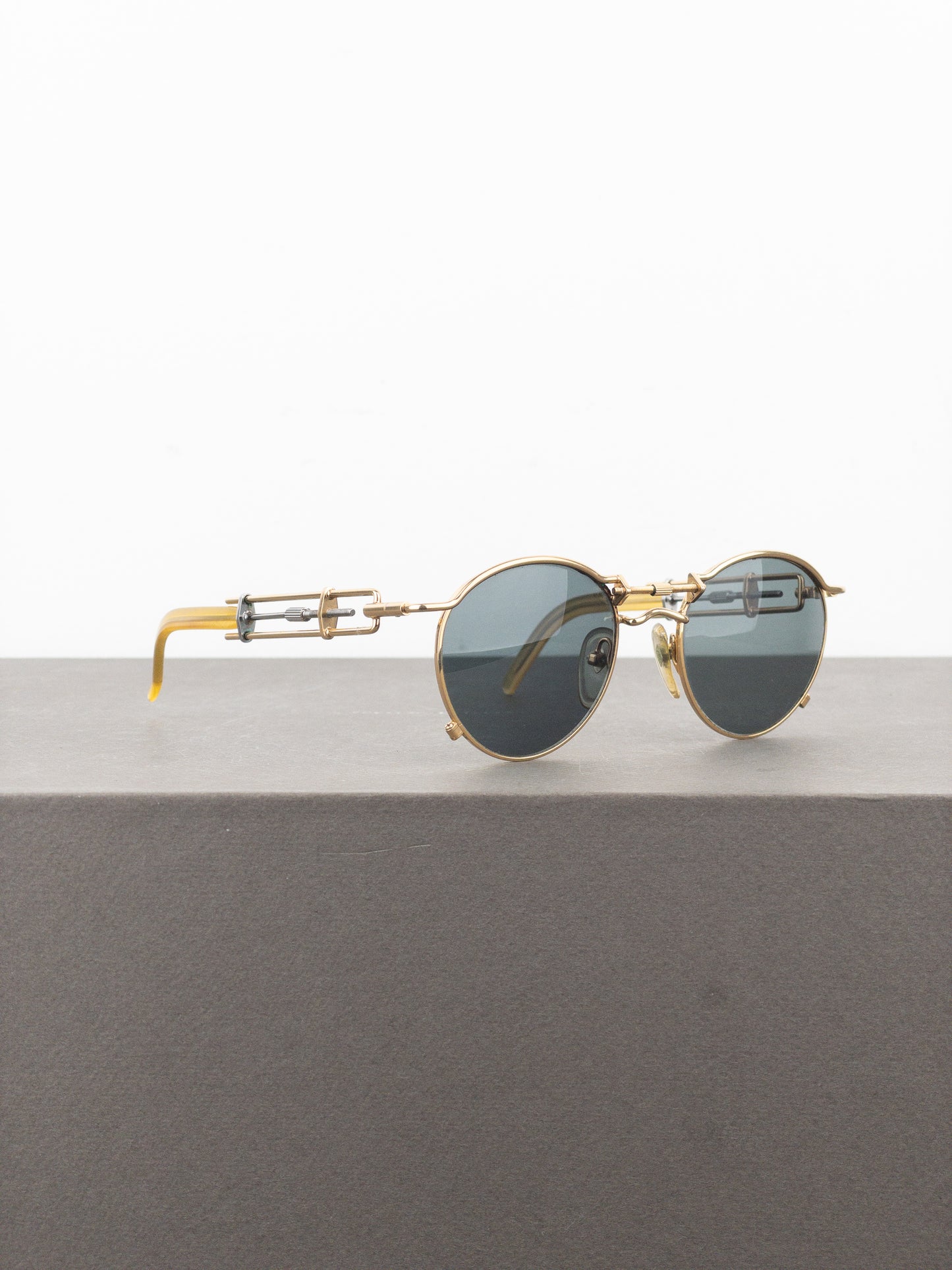 Jean Paul Gaultier 1990s 56-0174 ‘Tupac’ Screw Sunglasses