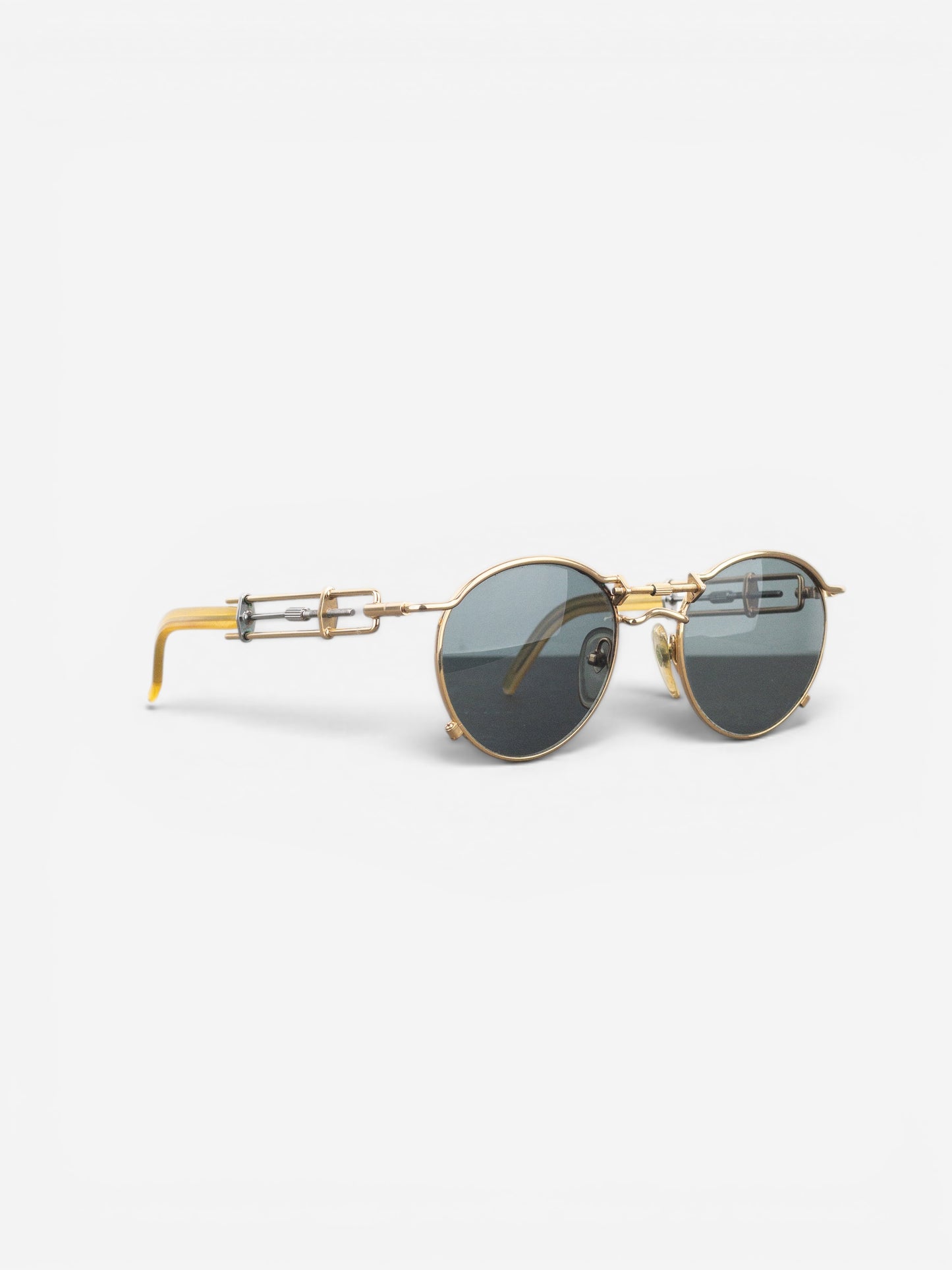 Jean Paul Gaultier 1990s 56-0174 ‘Tupac’ Screw Sunglasses – photo 3