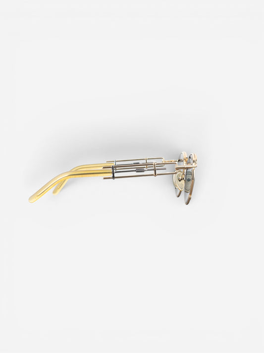 Jean Paul Gaultier 1990s 56-0174 ‘Tupac’ Screw Sunglasses – photo 4