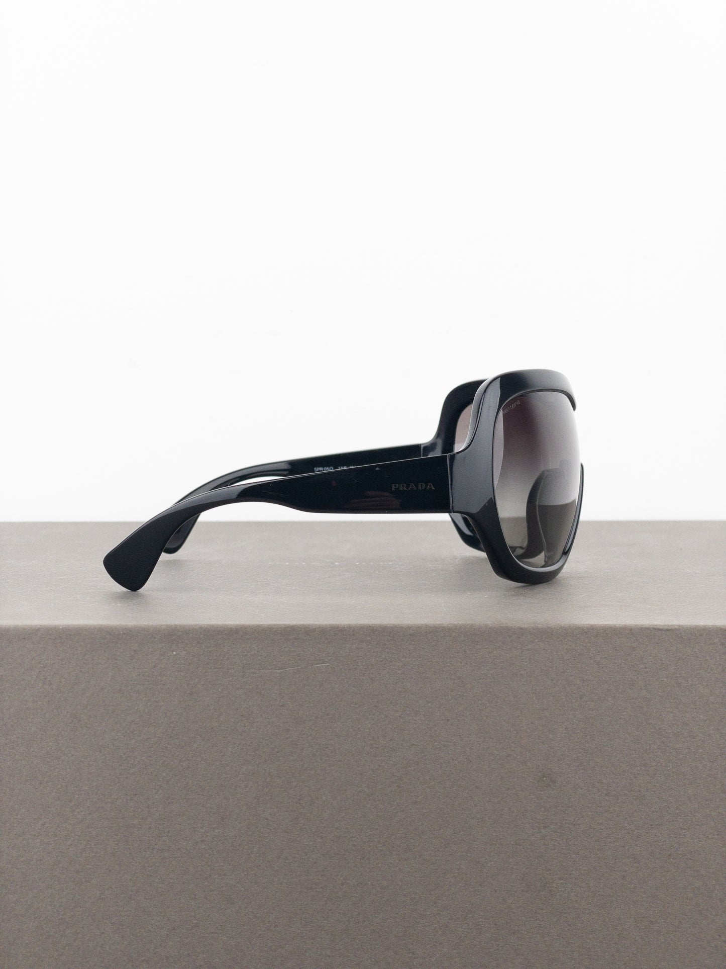 Prada AW11 Oversized ‘Illusion’ Wrap Mask Shield Sunglasses