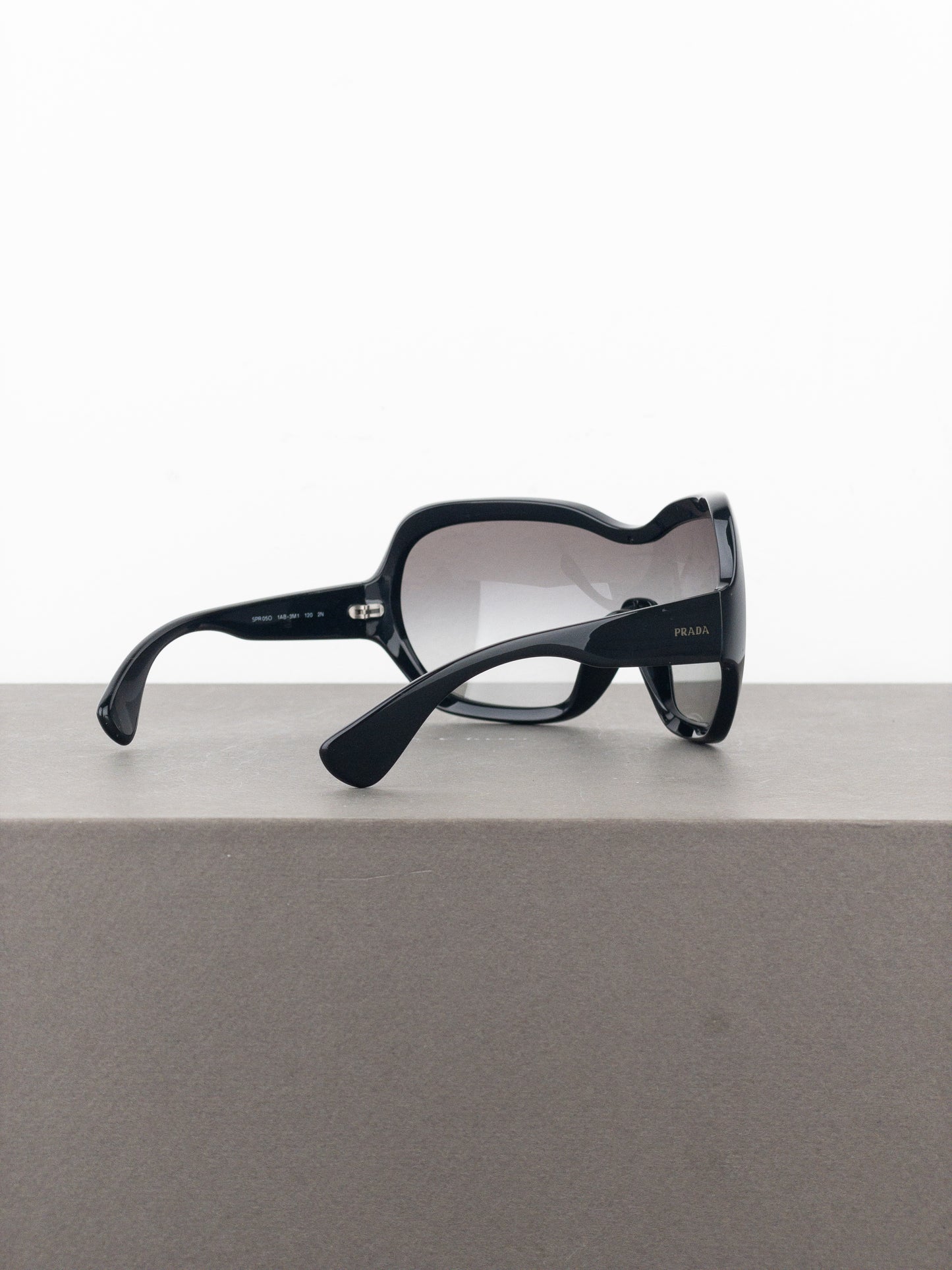 Prada AW11 Oversized ‘Illusion’ Wrap Mask Shield Sunglasses
