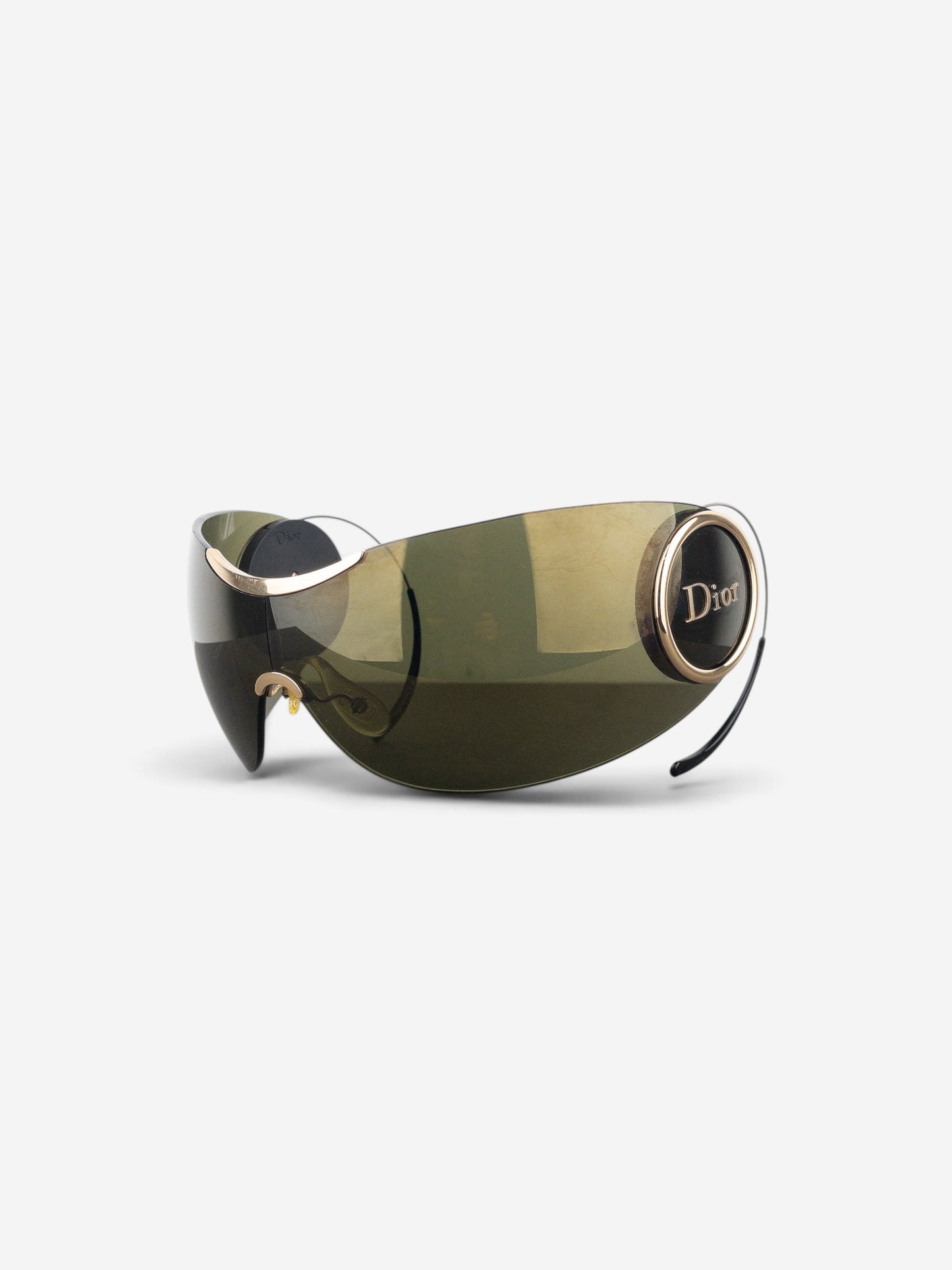Dior by Galliano 2000s ‘Sport 2’ Wrap Mask Shield Sunglasses